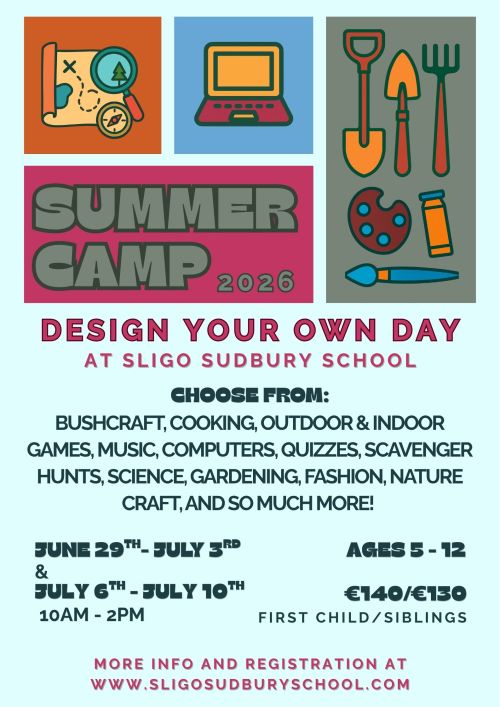 Design Your Own Day Summer Camp 2026